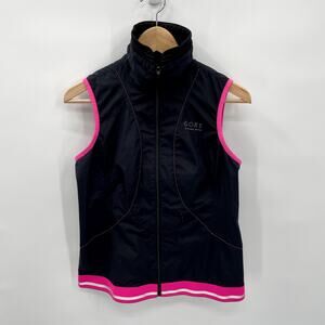 GORE Active Black Pink Reflective Running Vest // L